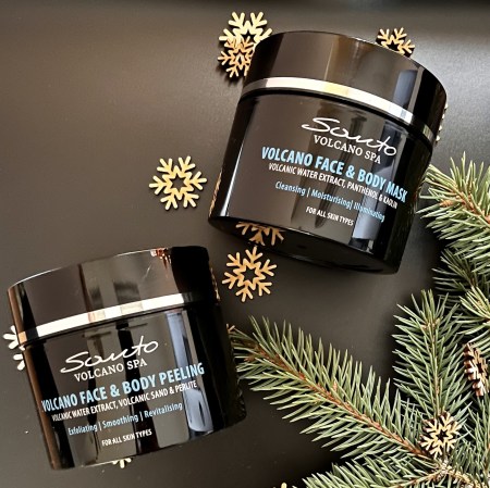 Świąteczny Zestaw Kosmetyków MINI Box pielęgnacyjny + GRATIS Santo Volcano Spa