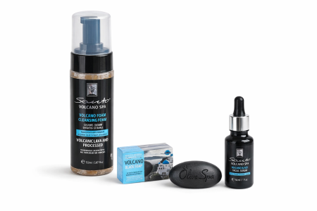 Świąteczny Kosmetyków MINI Box pielęgnacyjny + GRATIS Santo Volcano Spa