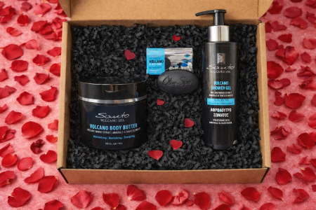 Zestaw kosmetyków Nawilżanie ciała Santo Volcano Spa
